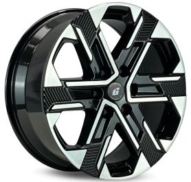 4 RODAS GT7 MODELO BERGAMO MITSUBISHI / ARO 18X8 (6X139) ET25
