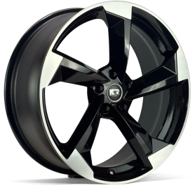 4 RODAS MODELO ESPORTIVO RS3 / ARO 20X8 / (5X100) ET40