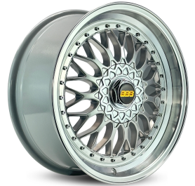 4 RODAS KR M17 MODELO BBS RS / ARO 15X7 / (4X100/108) ET30