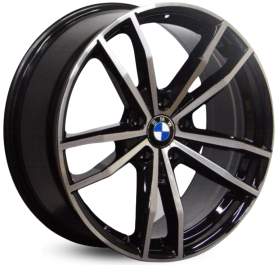 4 RODAS RAW BMW 320i M SPORT / ARO 19X8 / (5X120) ET35 cor:Preta Diamantada 1