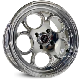 4 RODAS KR C10 MODELO WELD MAGNUM POLIDA / ARO 15 / 2 TALAS, 4X100 1