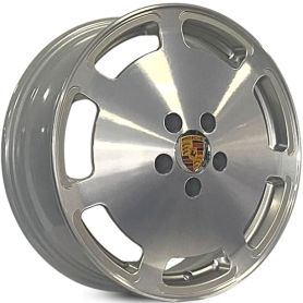 4 RODAS RAW CLASSICS SEVEN / ARO 17X6 / (5X130) ET40 cor:Prata Diamantada 1