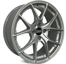 4 RODAS GT7 MODELO BBS CI-R / ARO 17X7 / (4X100) ET32 cor:Prata 1