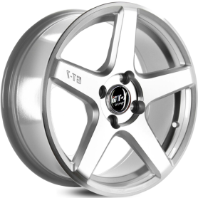 4 RODAS GT7 C-SPEC 2 CITY, FIT / ARO 15X6 / (4X100) ET35 cor:Prata Diamantada 1