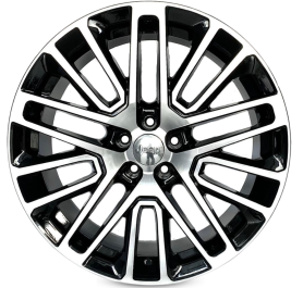 4 RODAS GT7 JEEP COMPASS 4XE, RENEGADE / ARO 18X8 / (5X110) ET30 cor:Preta Diamantada 1