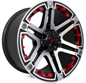 4 RODAS GT7 DAKAR OFF ROAD S-10 / ARO 17X9 / (6X139) ET 20 1