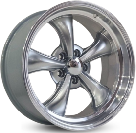 4 RODAS KR MODELO FOOSE NITROUS / ARO 18X8 / (5X139) ET 0 cor:Prata Diamantada 1