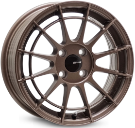 4 RODAS RAW JUAL ENKEI SPIDER / ARO 15X6,5 / (4x100) ET35 cor: Bronze Fosca 1