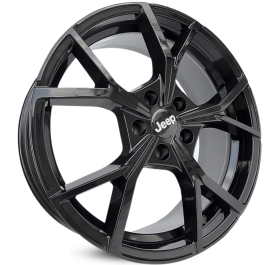 4 RODAS KR K73 MODELO JEEP COMPASS, RENEGADE / ARO 18X7 / (5X110) ET40 cor:Black Piano 1