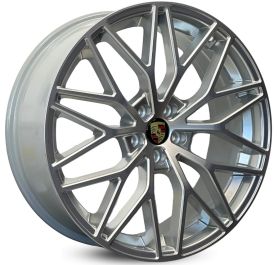 4 RODAS KR M30 MODELO CAYENNE GTS / ARO 20X8 / (5X100) ET40 cor:Prata 1