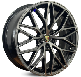 4 RODAS KR M30 MODELO CAYENNE GTS / ARO 20X8 / (5X98) ET30 cor:Titânio 1