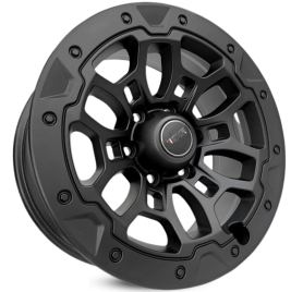 4 RODAS KR M23 OFF-ROAD L-200  ARO 20X8,5 / (6X139) ET20 Cor:Preta fosca 1