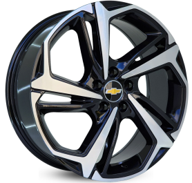 4 RODAS ZEUS MODENA MONTANA / ARO 18X7 /(5x105) ET40 cor:Preta Diamantada 1