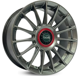 4 RODAS BAR NEW SUNLINE / ARO 18X7 (4x108) ET38 cor:Grafite Brilhante 1