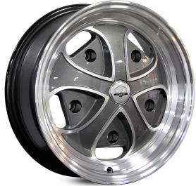 4 RODAS RAW CLASSICS FUSCA RDW / ARO 17X7 / (5X205) ET:14