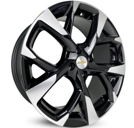 4 RODAS KR S47 ONIX, CELTA, ASTRA / ARO 15X6 / (4X100) ET39 cor:Preta Diamantada 1