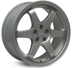 4 RODAS KR MODELO RAYS VOLK TE37 / ARO 17X7 (5x112) ET:35 cor:Prata 1