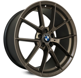 4 RODAS GT7 CS MODELO BMW 320 / ARO 19X8,5 / (5X112) ET30 cor:Bronze Fosco 1