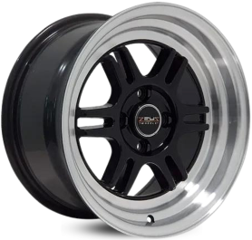 4 RODAS ZEUS ZM695 ENKEI RPF1 / ARO 15X8 / (4X100) ET20 cor:Preta Diamantada 1