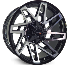 4 RODAS ZEUS RAM 2500 OFF-ROAD / ARO 20X10 (8X165) ET: -12 1