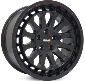 4 RODAS ZEUS ZWAT3 OFF ROAD FORD MAVERICK / ARO 17X8 / (5X108) ET20 cor:Preta Fosca 1