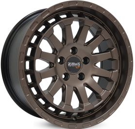 4 RODAS ZEUS ZWAT3 OFF ROAD FORD MAVERICK / ARO 17X8 / (5X108) ET20 cor:Bronze Fosco 1