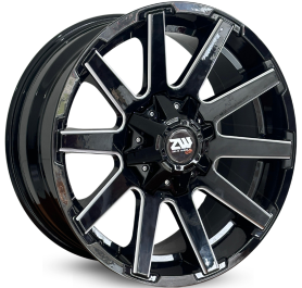 4 RODAS ZEUS ZWAT6 OFF-ROAD / ARO 20X9 / (8X165) ET 0 1