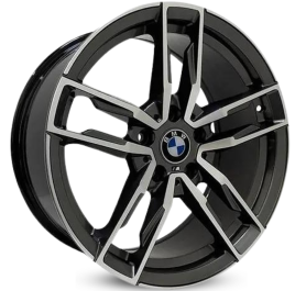 4 RODAS ZEUS ZWBZ4 MODELO BMW 320M GP / ARO 18X8 / (5X120) ET35 cor:Grafite Diamantada 1