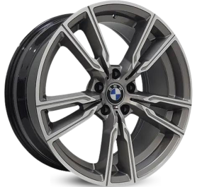 4 RODAS ZEUS ZWBX6 MODELO BMW M135 / ARO 20 / 2 TALAS / (5X120) ET40/40