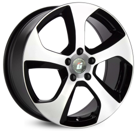 4 RODAS GT7 VW GOLF GTI AUSTIN / ARO 18X7 / (5X112) ET43 cor:Preta Diamantada 1