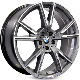 4 RODAS RAW MODELO BMW X1 M, X2 M / ARO 20X8 / (5X112) ET38 cor:Grafite Diamantada 1