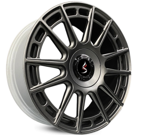 4 RODAS PRZ BERLIM MODELO ROTIFORM OZR / ARO 18X7 / (5X114) ET40 cor:Grafite Fosca 1