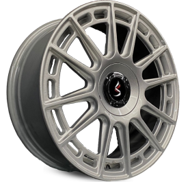 4 RODAS PRZ BERLIM MODELO ROTIFORM OZR / ARO 18X7 / (5X112) ET40 cor:Prata 1