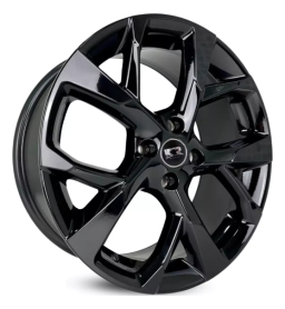 4 RODAS KR S47 MODELO ESPORTIVO / ARO 16X6 / (4X100) ET39 cor:Black Piano 1