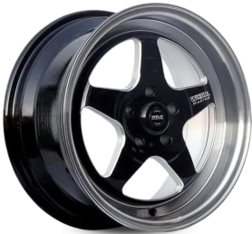 4 RODAS KR C14 WELD RT-S / ARO 15 / 2 TALAS /(5X114)ET-10/20 cor:Preta Diamantada 1