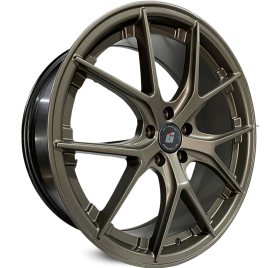 4 RODAS GT7 MODELO BBS CI-R / ARO 18X8 / (5X112) ET42 cor:Bronze 2