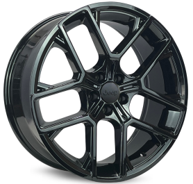 4 RODAS GT7 JEEP COMPASS BLACKHAWK / ARO 18X8 (5X110) ET30