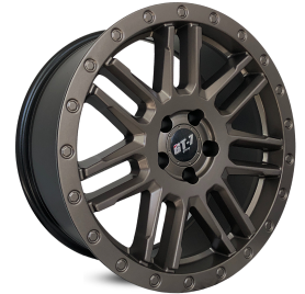 4 RODAS GT7 IMPACTO OFF-ROAD TROLLER / ARO 18X8 / (6X139) ET25 cor:Bronze Fosco 1