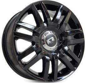 4 RODAS KR K15 MODELO ESPORTIVO / ARO 15X6 / (4X100/108)ET36 cor:Black Piano 1