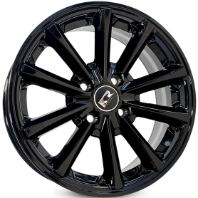 4 RODAS KR K63 MODELO ECLIPSE / ARO 15X6 / (4X108) ET32 cor:Preta 1