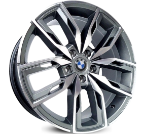 4 RODAS KRMAI k67 MODELO BMW Z4 / ARO 18X8 / (5X120) ET37 cor:Grafite Diamantada 1