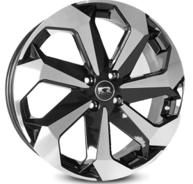 4 RODAS KR K71 MODELO TARÂNTULA / ARO 15X6 / (4X100) ET38 cor:Preta Diamantada 1