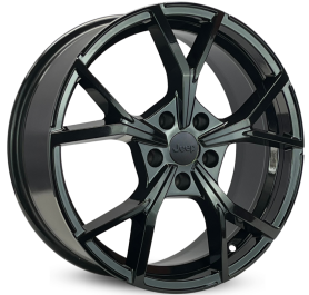 4 RODAS KR K73 JEEP COMPASS / ARO 20X8 / (5X110) ET40 cor:Black Piano 1