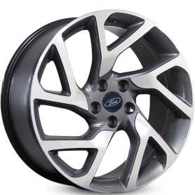 4 RODAS RAW MODELO FORD MAVERICK / ARO 20X8 / (5X108) ET45 cor:Grafite Diamantada 1