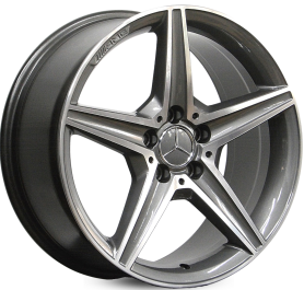 4 RODAS RAW MODELO MERCEDES BENZ C250 AMG / ARO 19X8 / (5X112) ET45