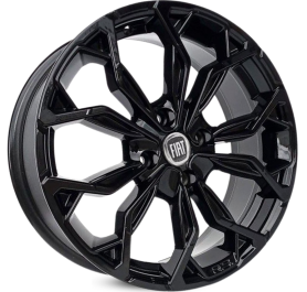 4 RODAS KR M16 MODELO FIAT CRONOS, ARGO / ARO 14X6 / (4X98) ET36 cor:Black Piano 1