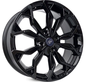 4 RODAS KR M16 MODELO FORD KA, FIESTA / ARO 14X6 / (4X108) ET36 cor:Black Piano 2