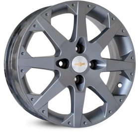 4 RODAS KR M21 MODELO  ASTRA SS / ARO 16X6 / (4X100) ET42 cor:Grafite Fosca 1