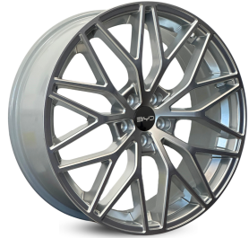 4 RODAS KR M30 ESPORTIVA BYD / ARO 18X8 (5X120) ET35 cor:Prata 1