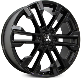 4 RODAS RAW MODELO PAJERO SPORT / ARO 22X9 / (6X139) ET45 cor:Preta 1